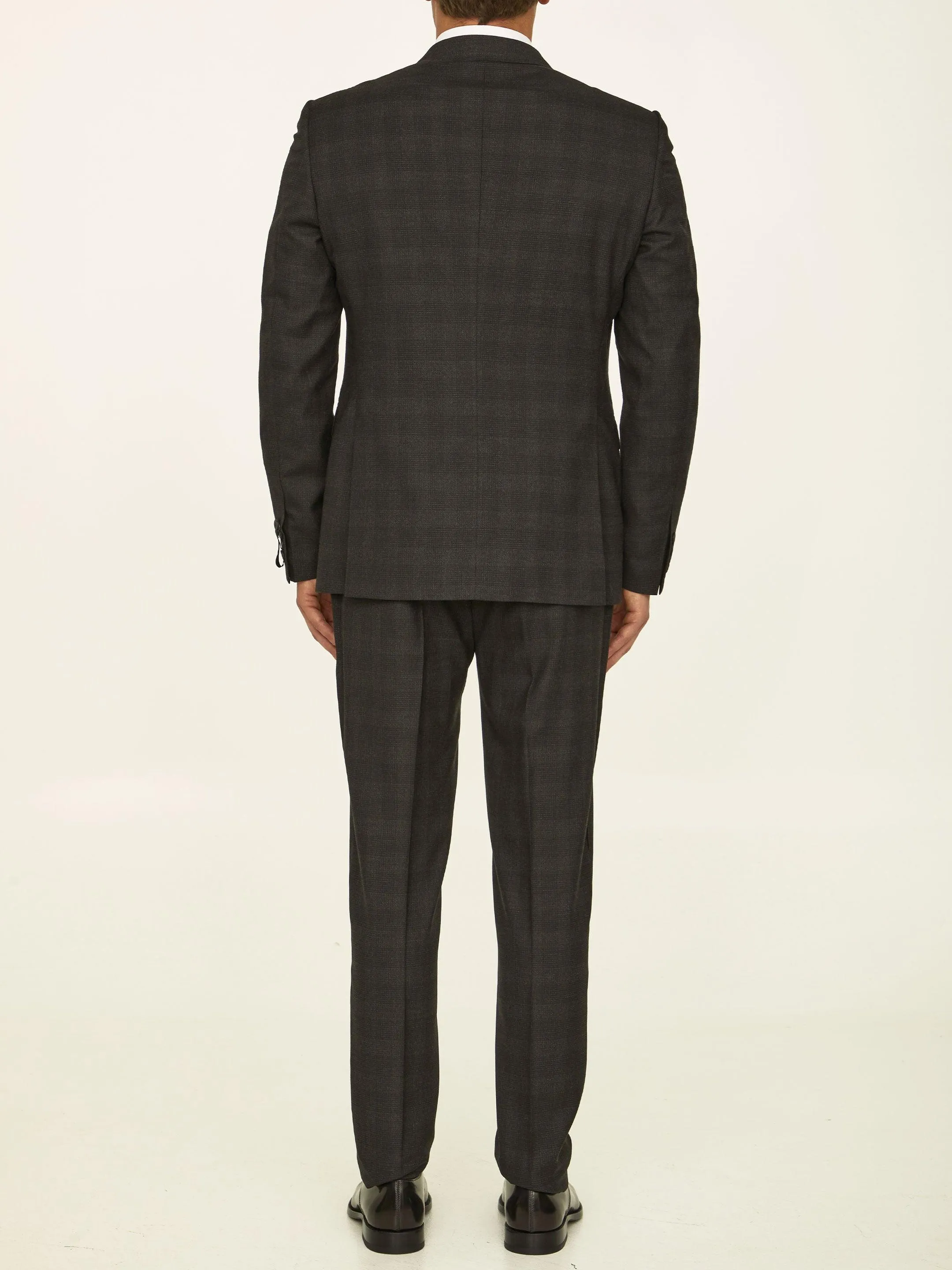 Tonello Black Prince Of Wales Suit