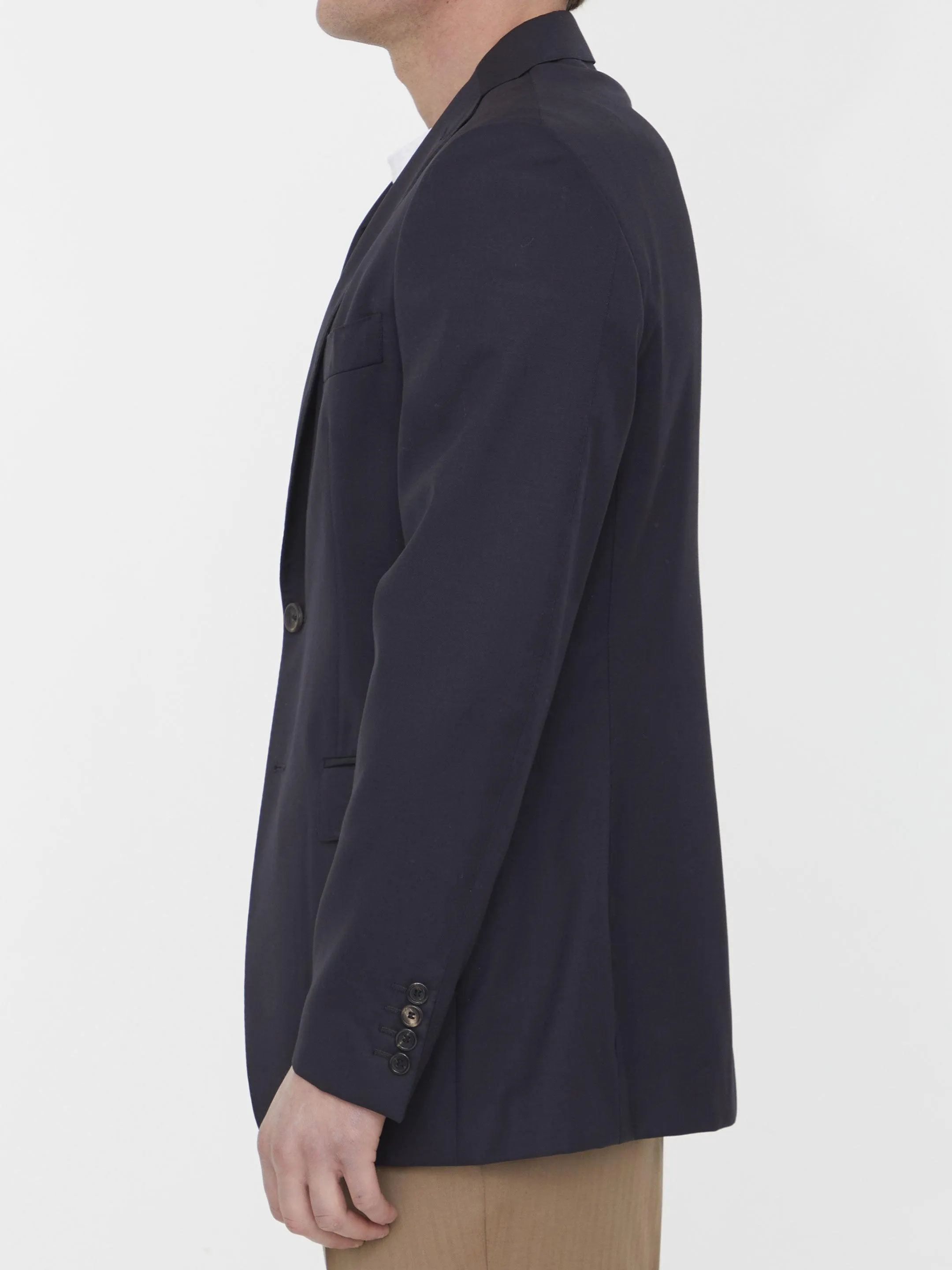 Tonello Single-breasted Wool Jacket