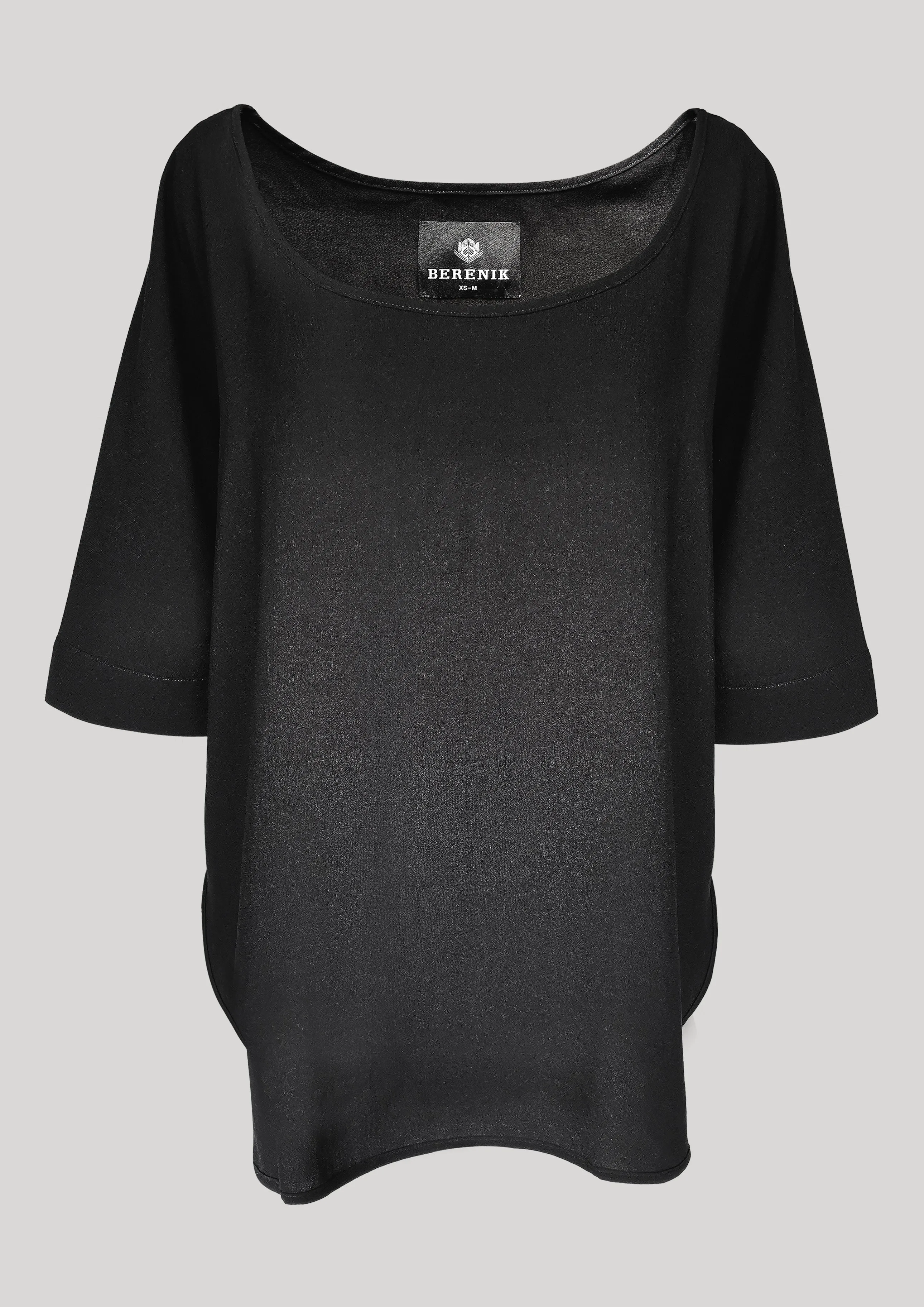 TOP OVERSIZED black plain