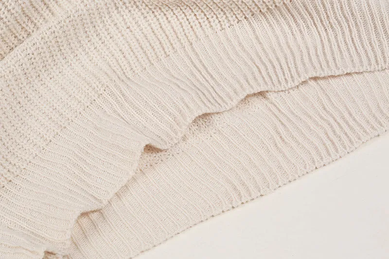 Women's Autumn/Winter Oversized Long-Sleeved Sweater Dress With Turtleneck