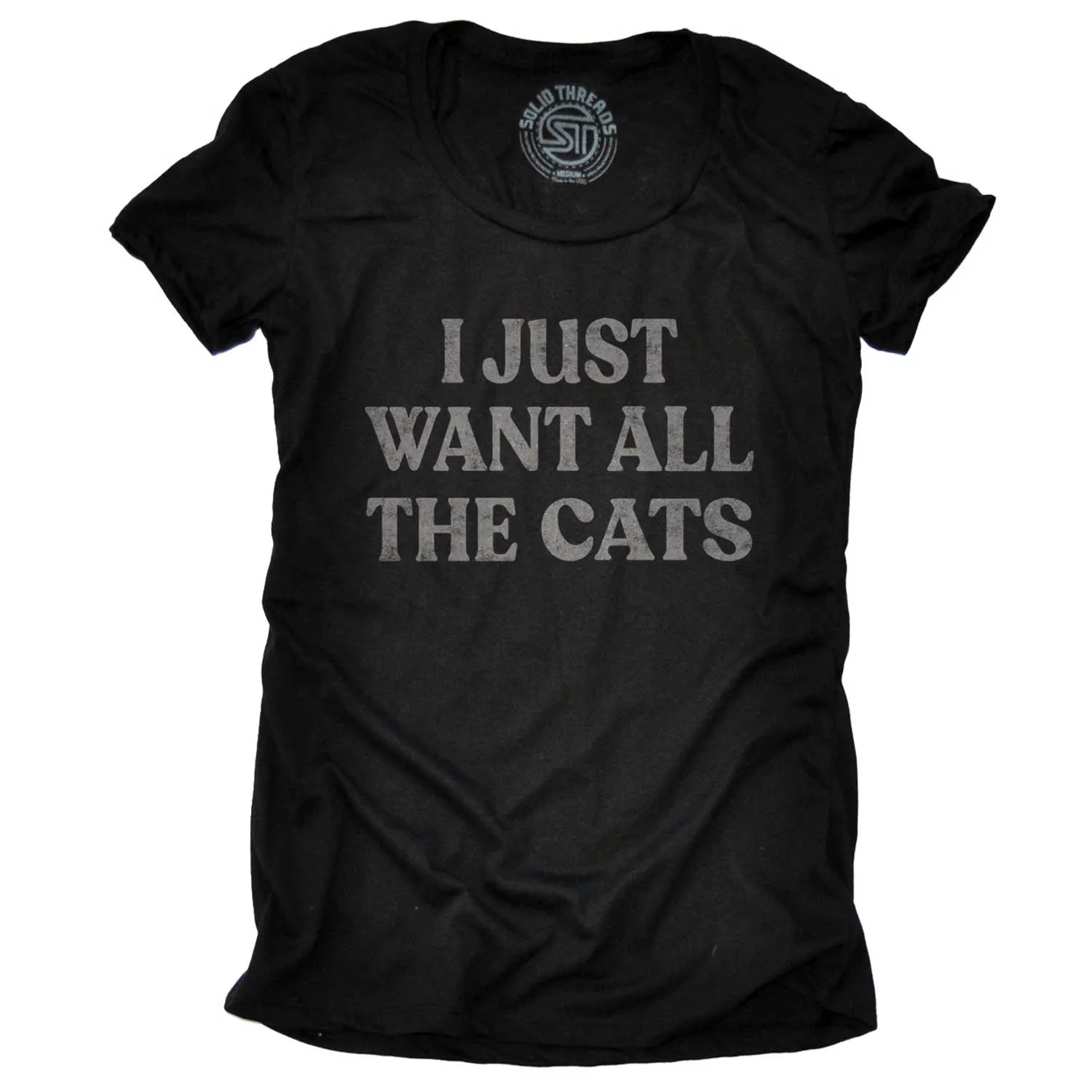 Women's I Just Want All The Cats T-shirt