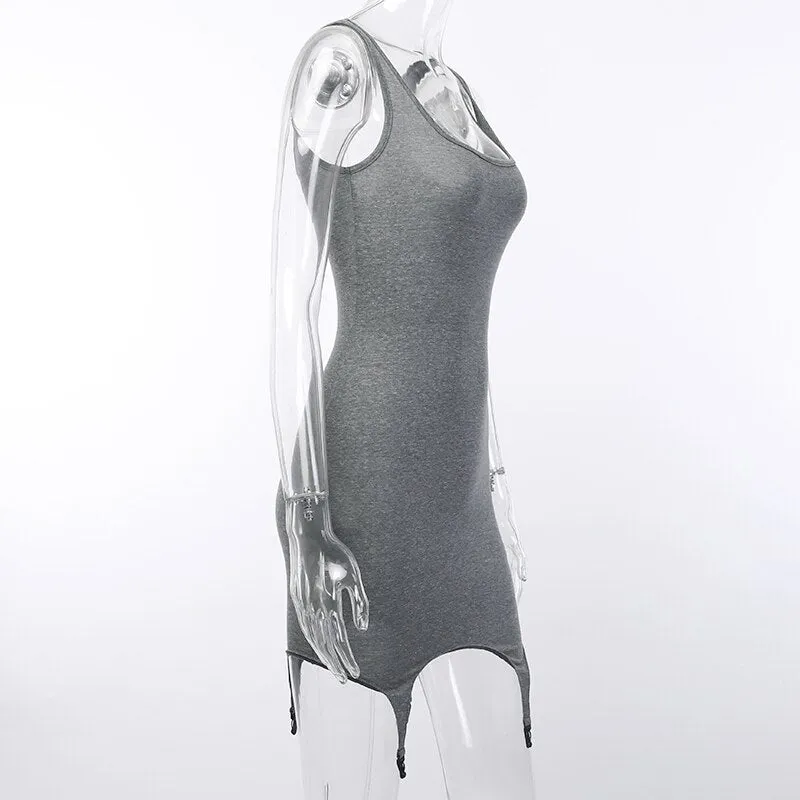Women's Summer Casual Slim Sleeveless Mini Dress
