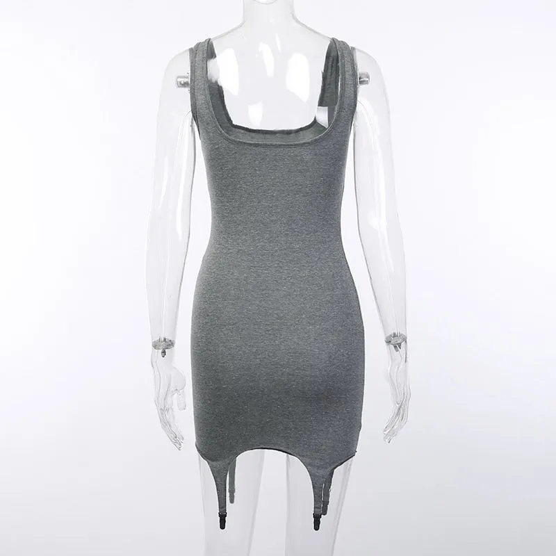 Women's Summer Casual Slim Sleeveless Mini Dress