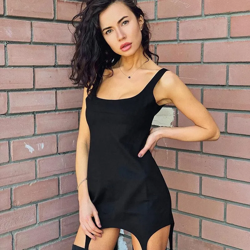 Women's Summer Casual Slim Sleeveless Mini Dress