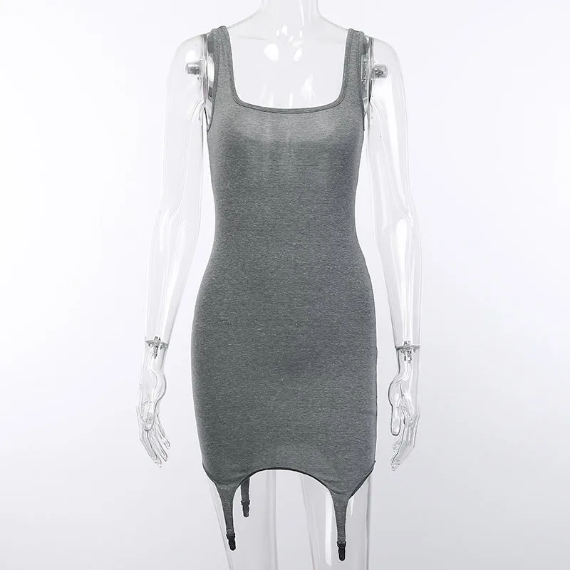 Women's Summer Casual Slim Sleeveless Mini Dress
