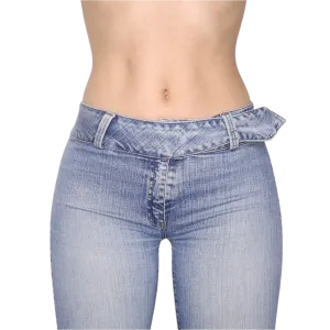 Y2K Mid Rise Flare Jeans (S)